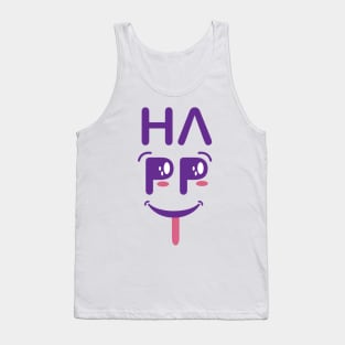 Happy Smiling Face - Smiley - Happiness Tank Top